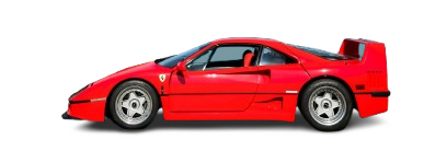 Ferrari F40 Side View